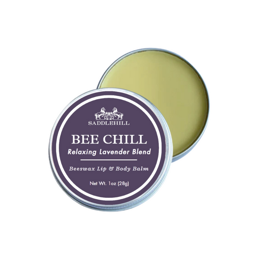 Lavender scented beeswax lip and body balm
