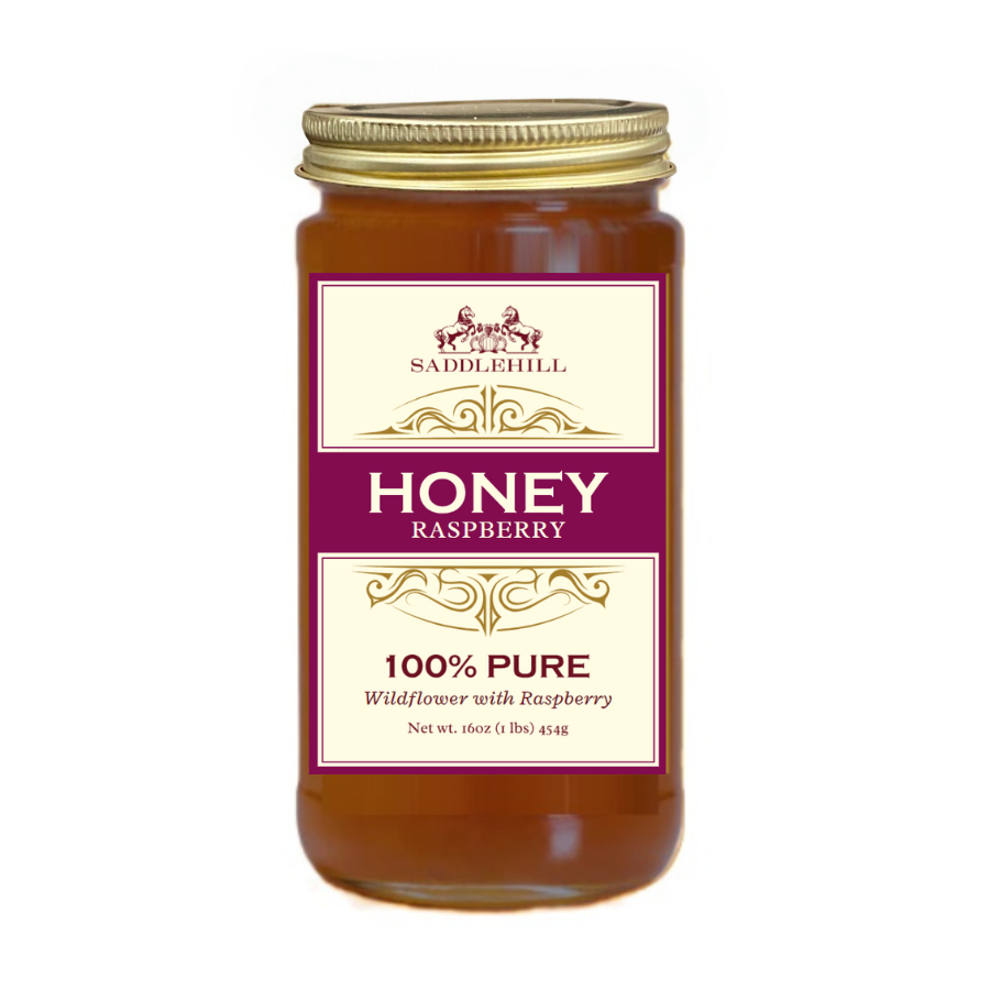 Local Saddlehill Raspberry Honey