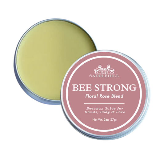 Rose scented beeswax salve