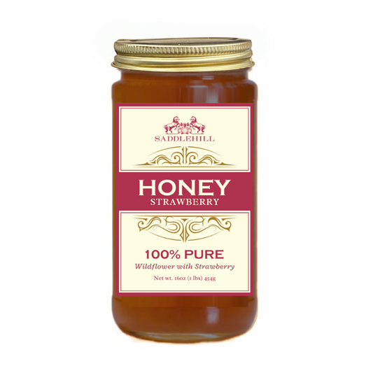 Local Saddlehill Strawberry Honey