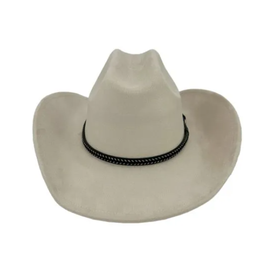 beige cowboy hat