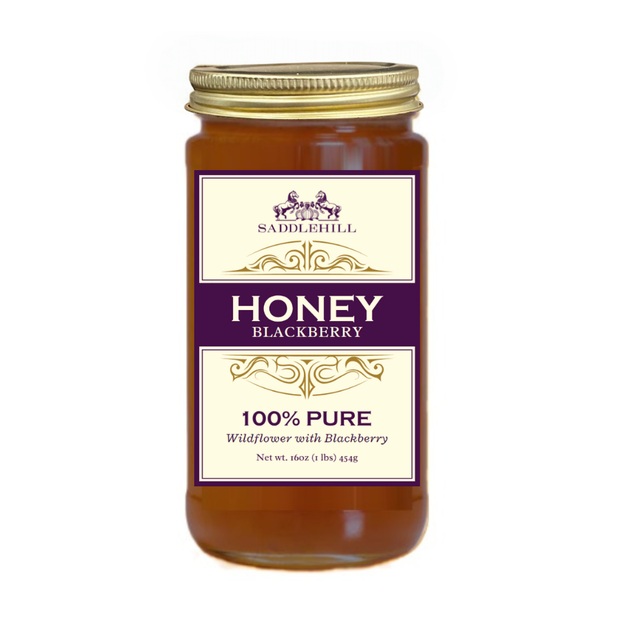 Local Saddlehill Blackberry honey 