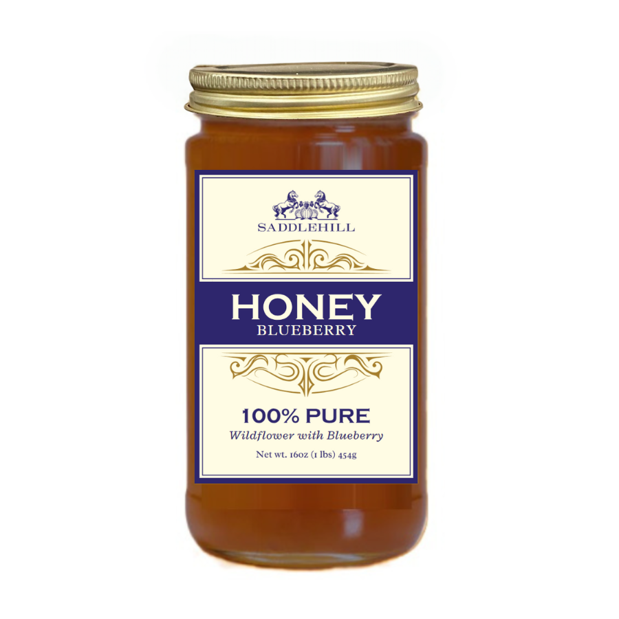 Local Saddlehill Blueberry Honey 