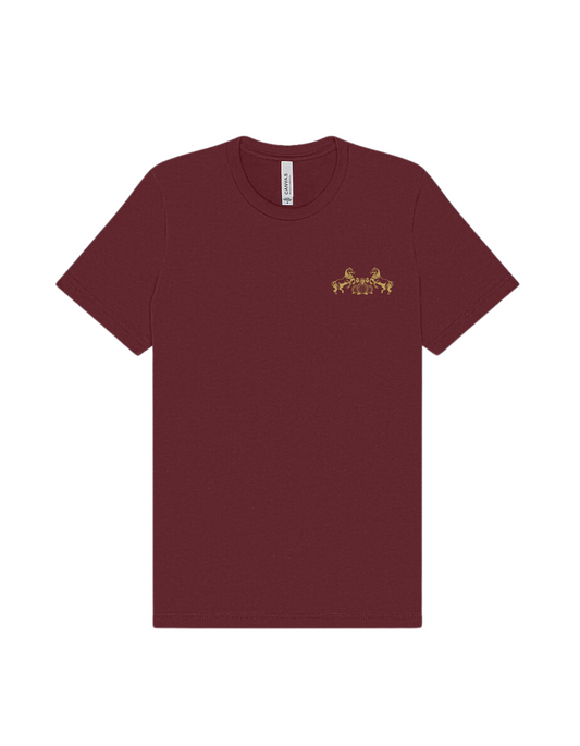 Burgundy Logo Tee