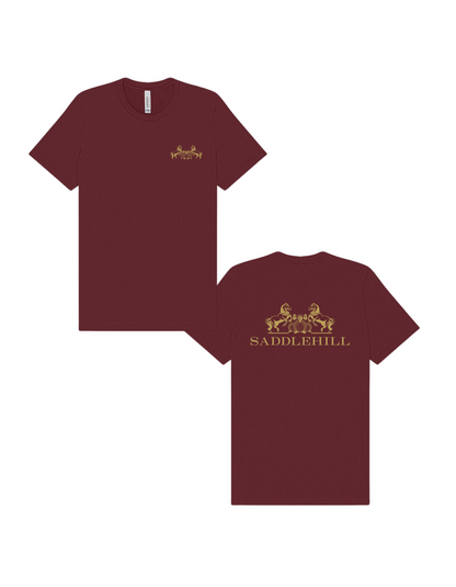 Burgundy Logo Tee