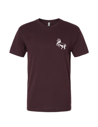 Oxblood Horse Tee