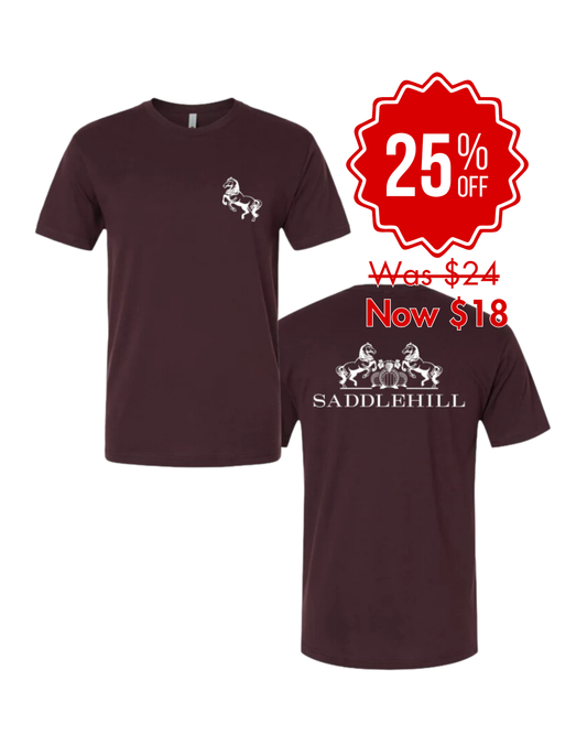 Oxblood Horse Tee