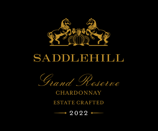 Saddlehill Reserve Chardonnay 2022 label