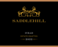 Saddlehill Syrah Wine Label