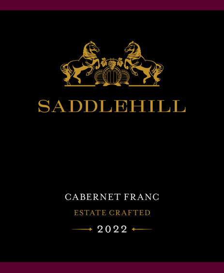Saddlehill Cabernet Franc Wine Label