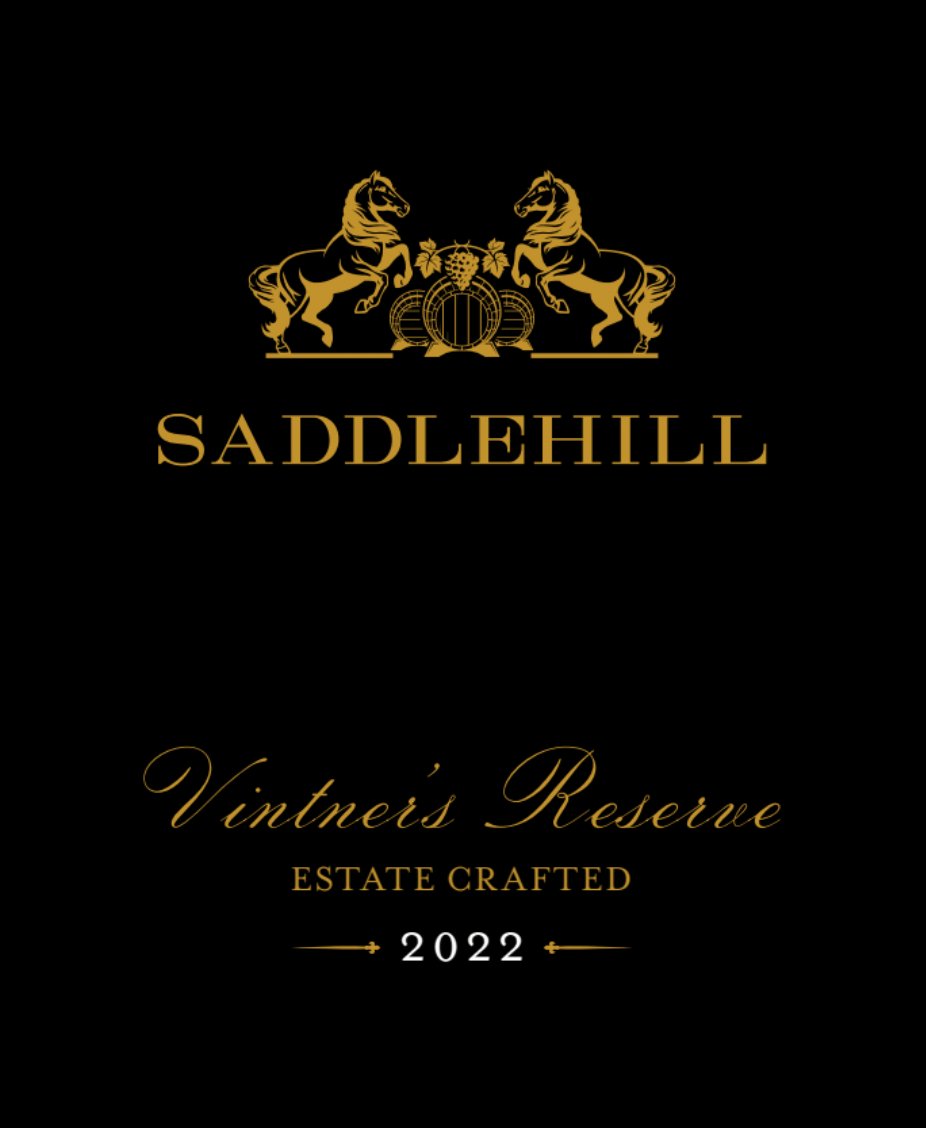 Saddlehill Vintner's Reserve Red Wine Label